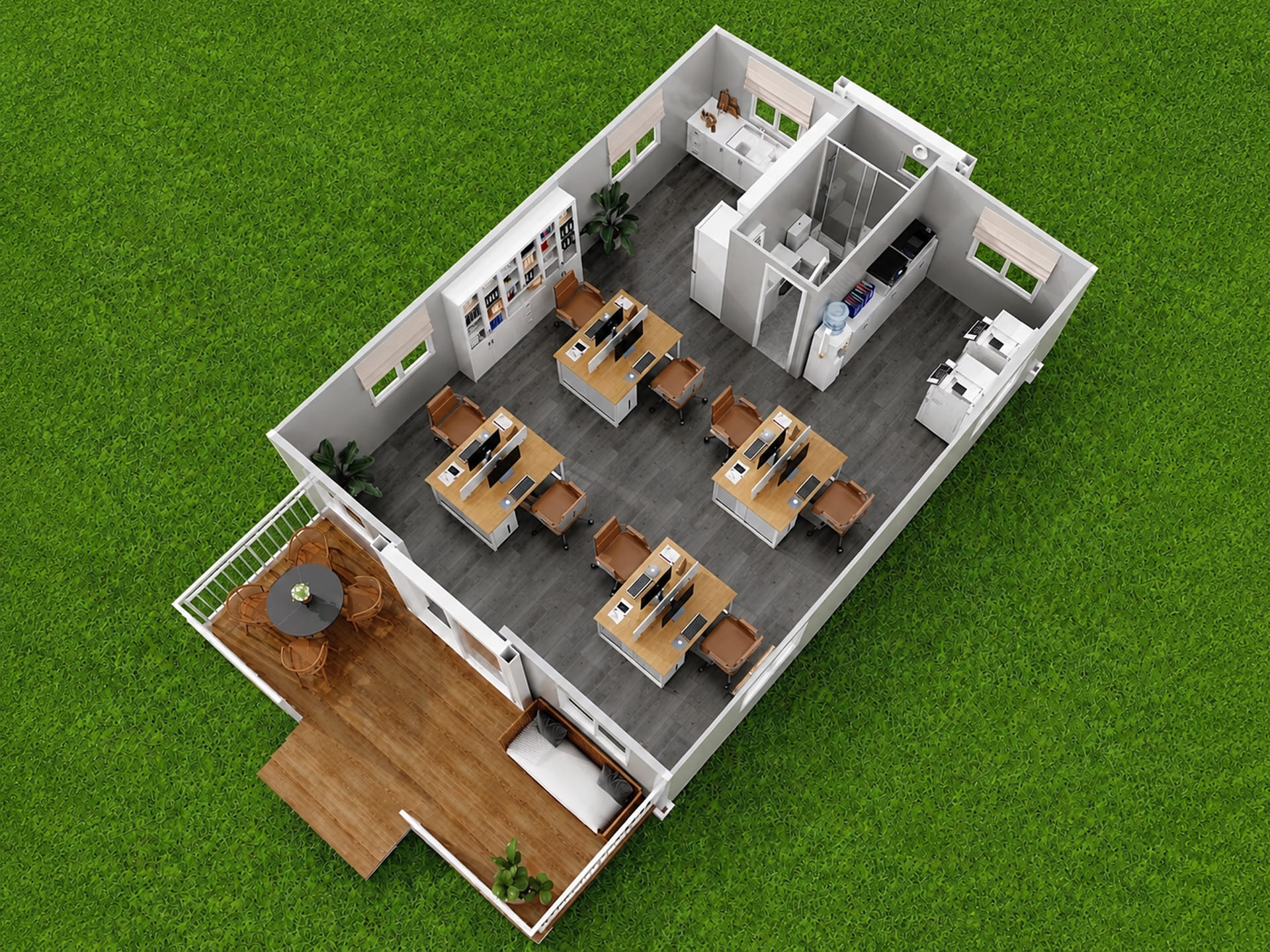 Office floor plans