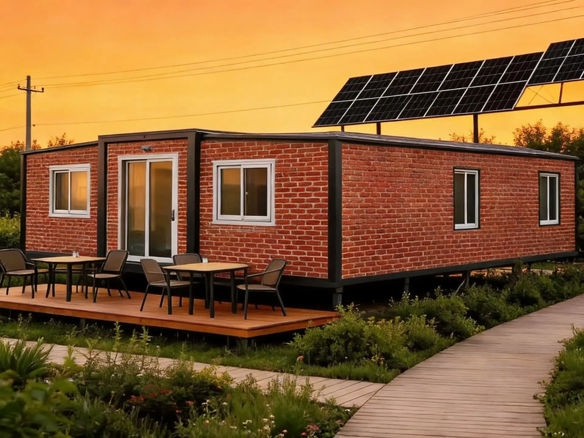 40ft expandable container house