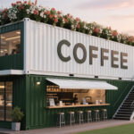shipping container coffee shop cost