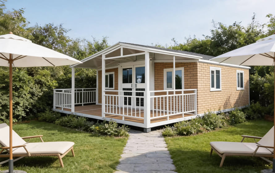 backyard ADU expandable container