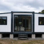 expandable container house foundation