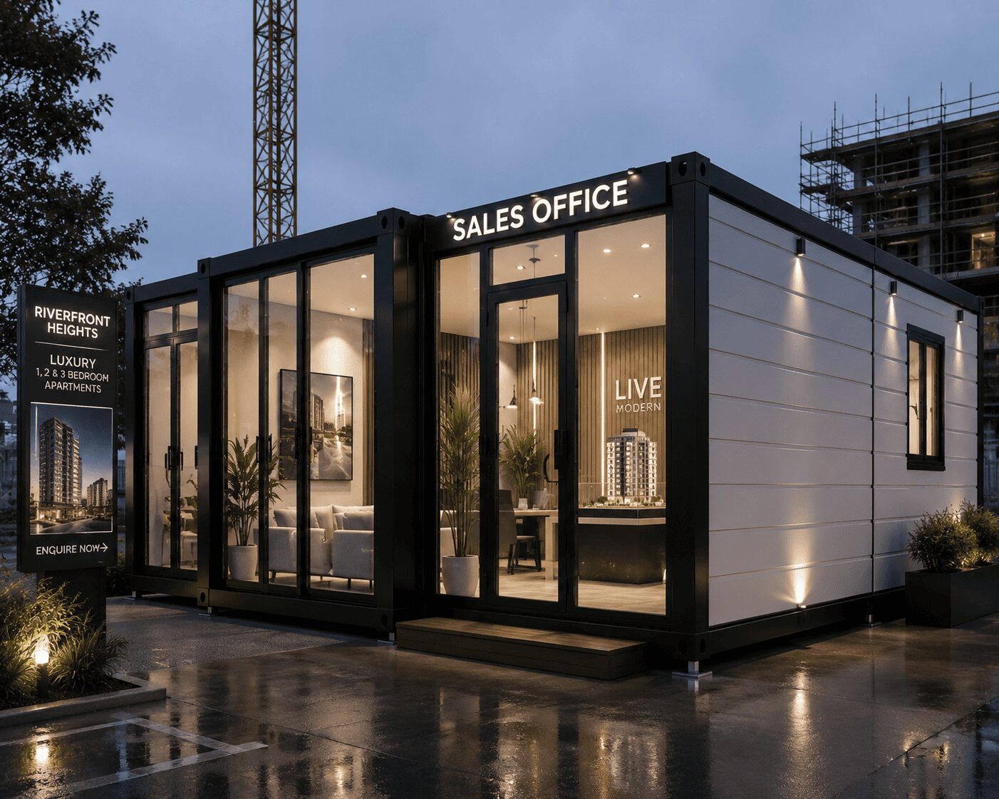 Sales offices Container