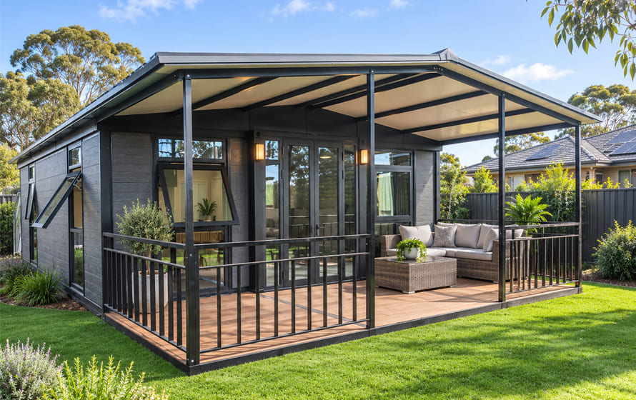 expandable container house Australia cost 2026