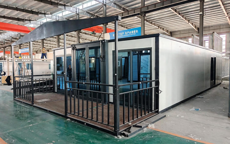expandable container house Australia council approval
