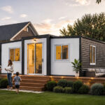 20ft vs 40ft expandable container house in an Australian backyard
